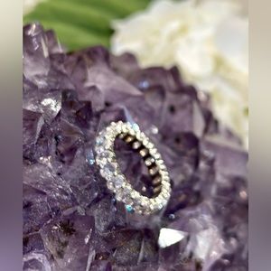 Oval CZ Oval Eternity Band